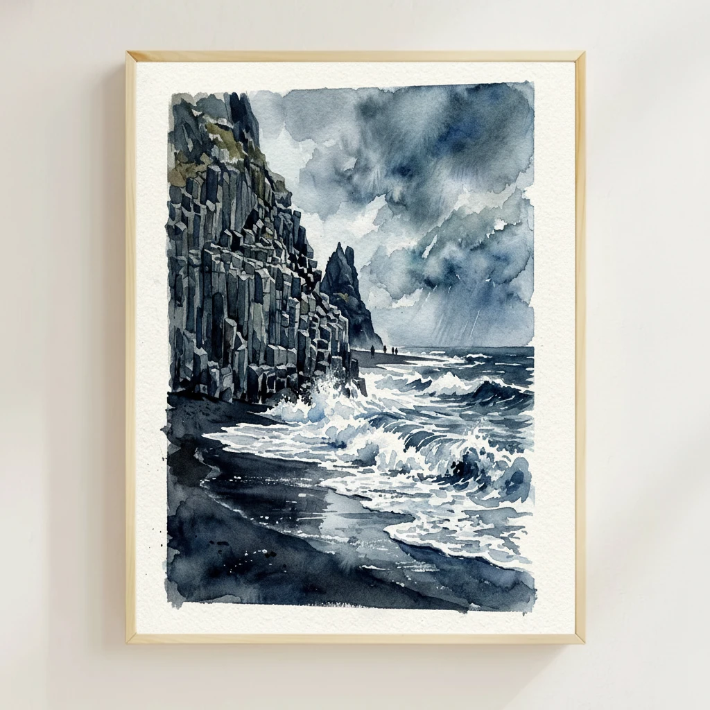Reynisfjara Basalt Columns preview 3