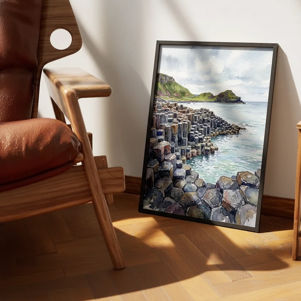 Giant's Causeway Basalt Steps preview 4