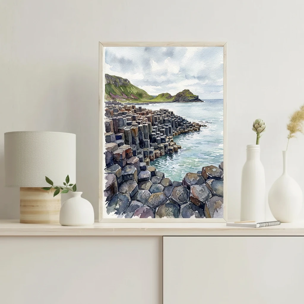 Giant's Causeway Basalt Steps preview 5