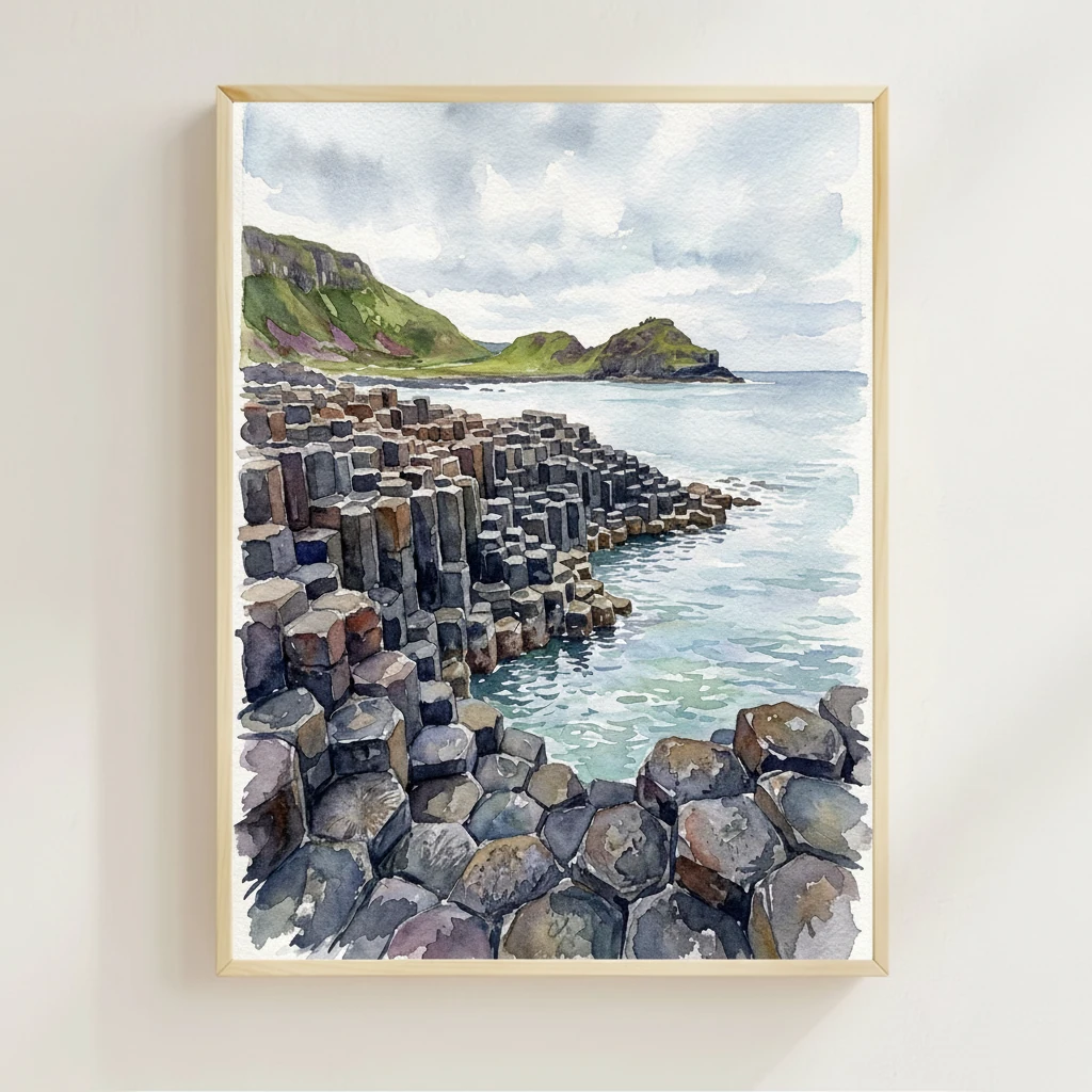 Giant's Causeway Basalt Steps preview 3