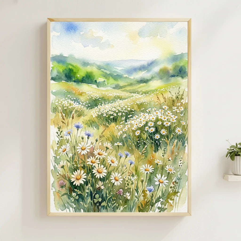 Vintage Daisy Meadow preview 3