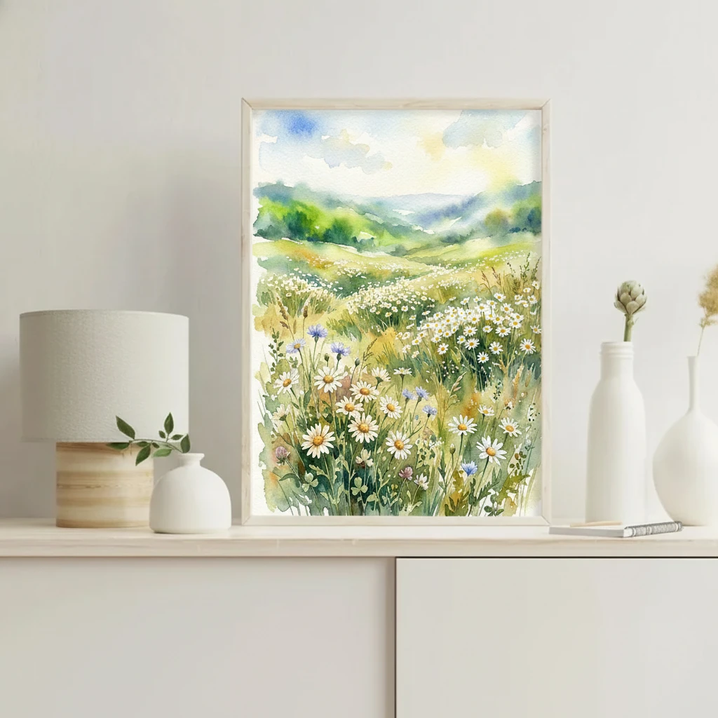 Vintage Daisy Meadow preview 5