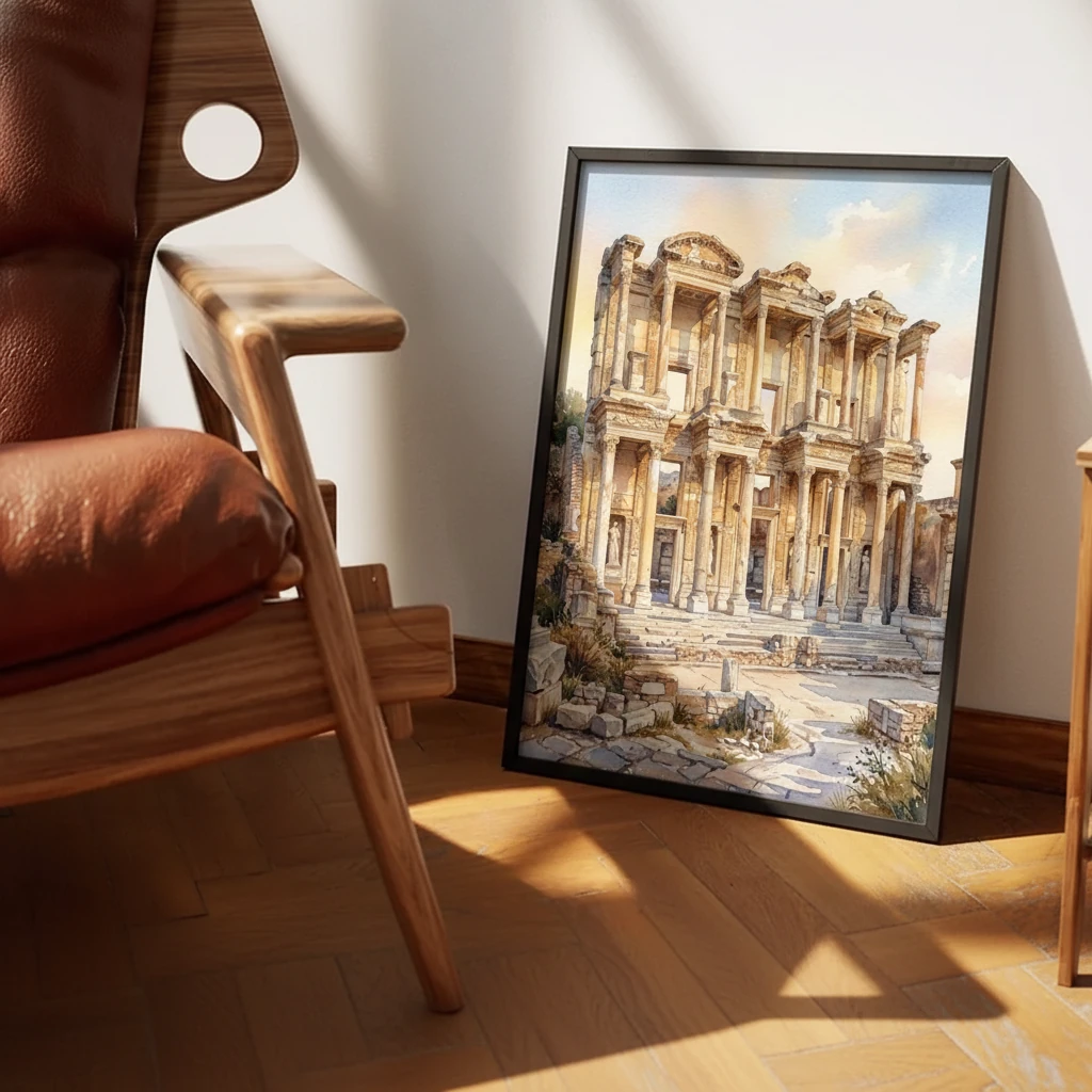 Ephesus Library Sunrise preview 4