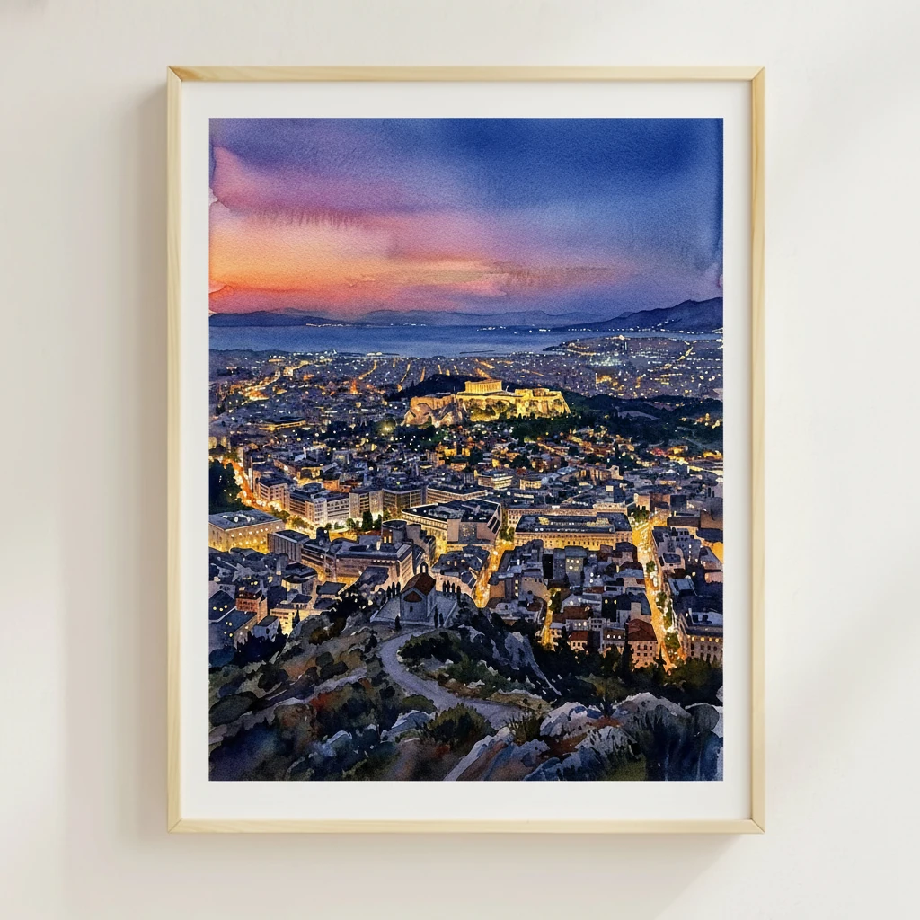 Lycabettus Twilight Vista preview 2