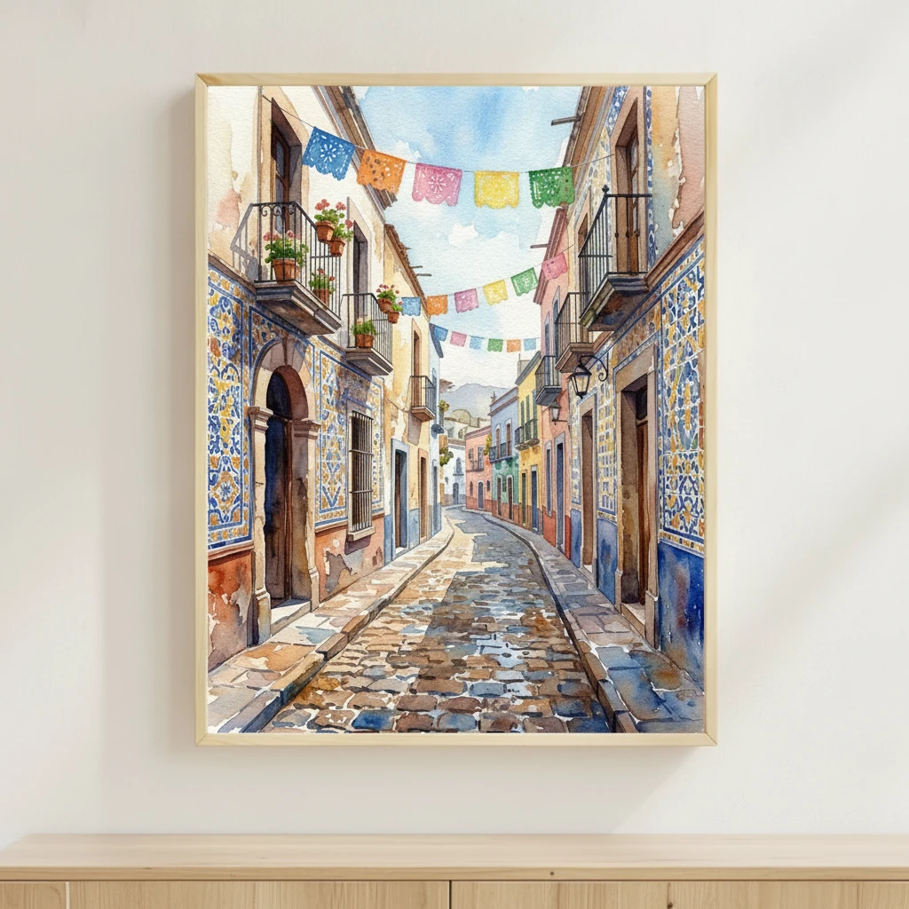 Puebla Tile Street preview 2