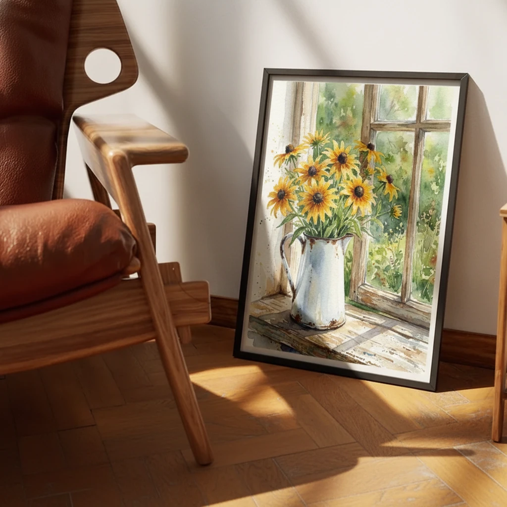 Black-Eyed Susans in Pitcher preview 5
