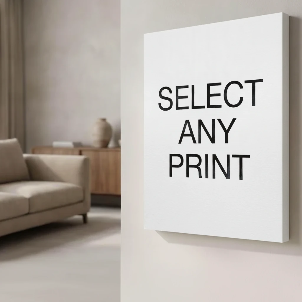 Minimalist Textual Select Print preview 2