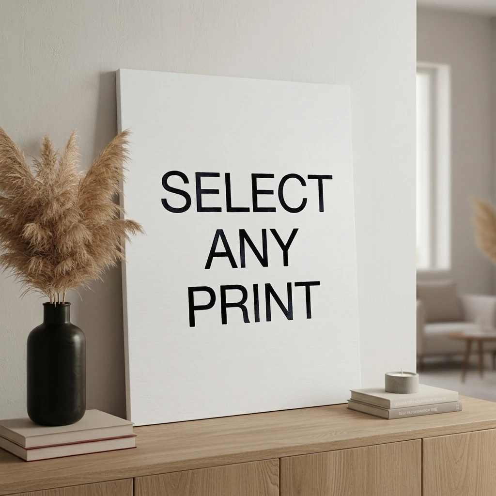 Minimalist Textual Select Print preview 4