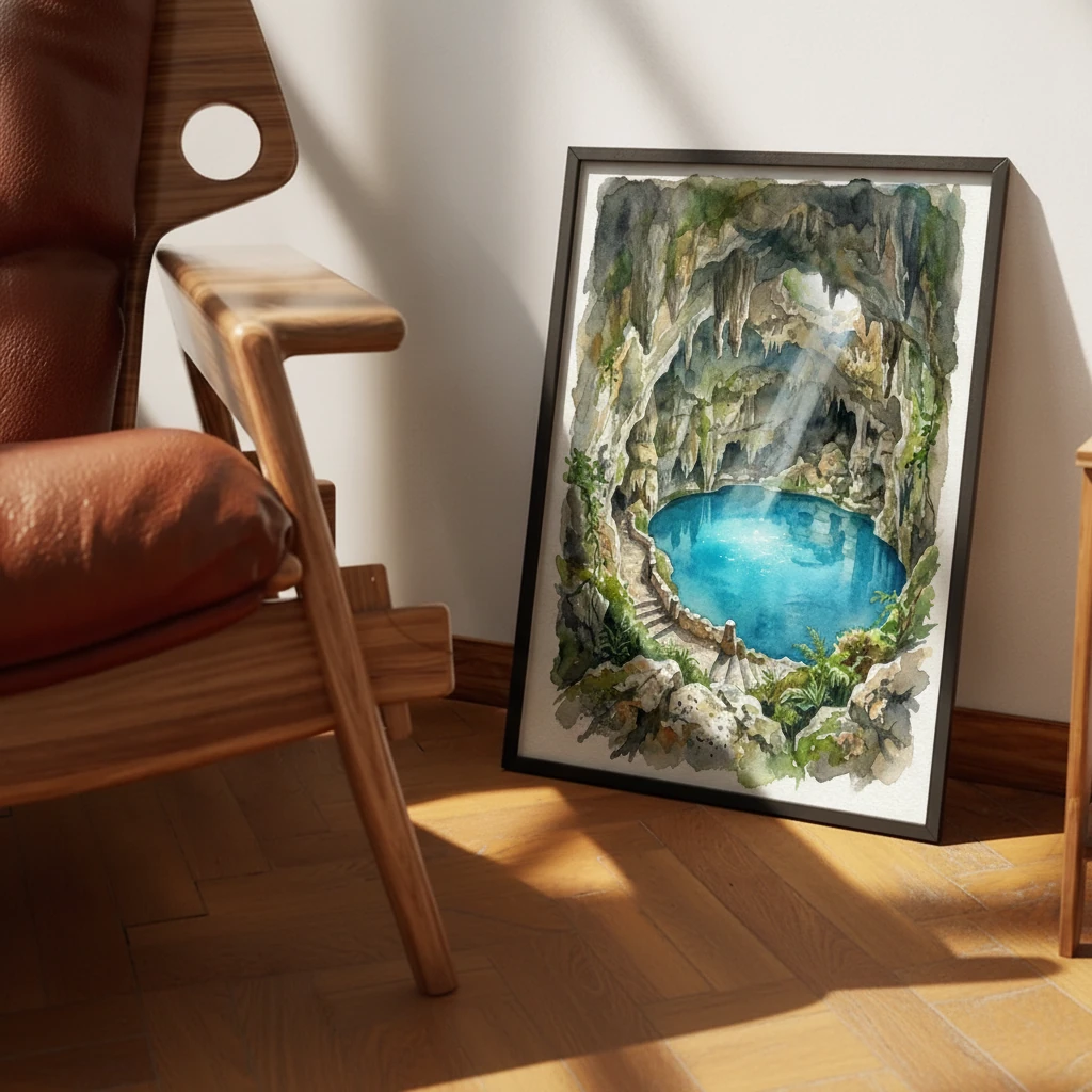 Three Eyes Cave Lake preview 3