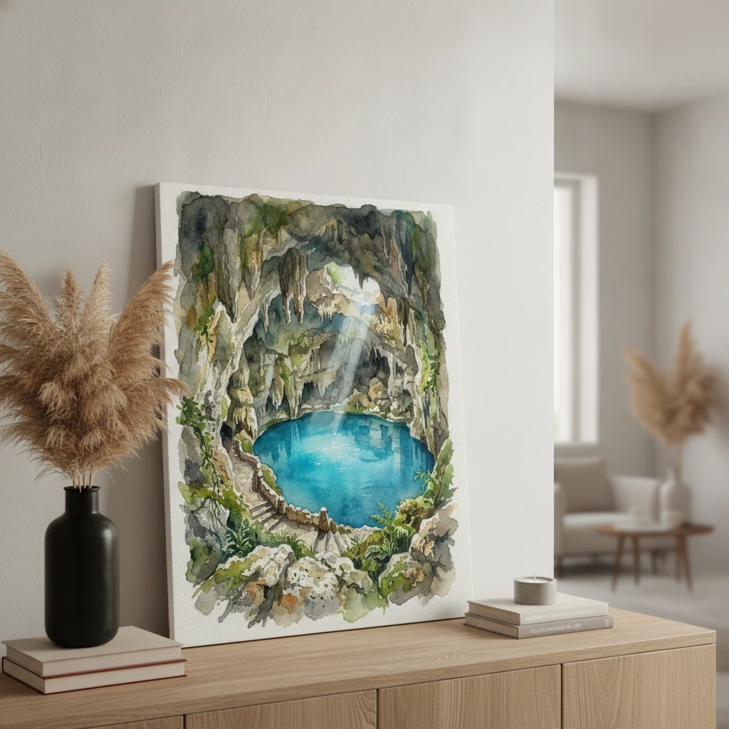 Three Eyes Cave Lake preview 4