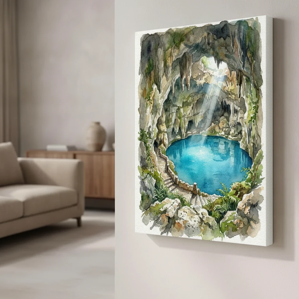 Three Eyes Cave Lake preview 5