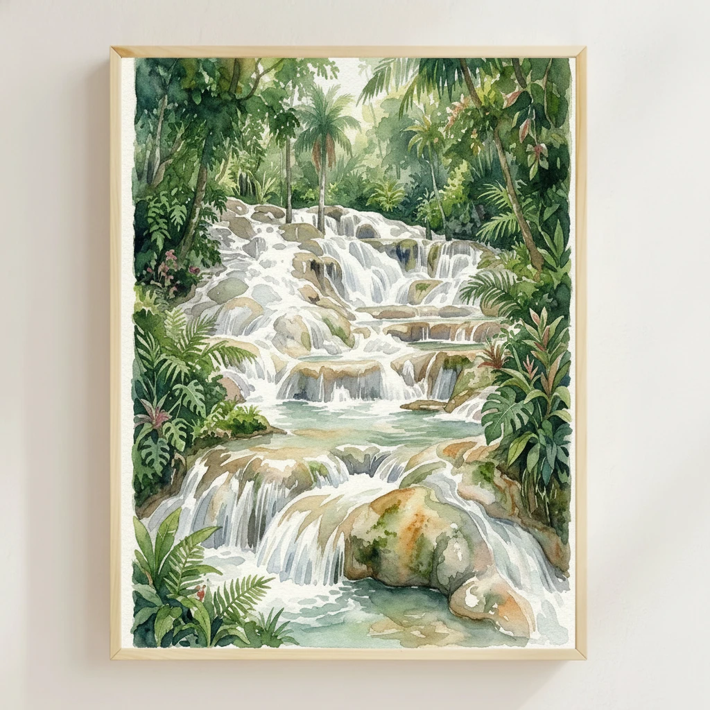 Jamaica Terraced Falls preview 2