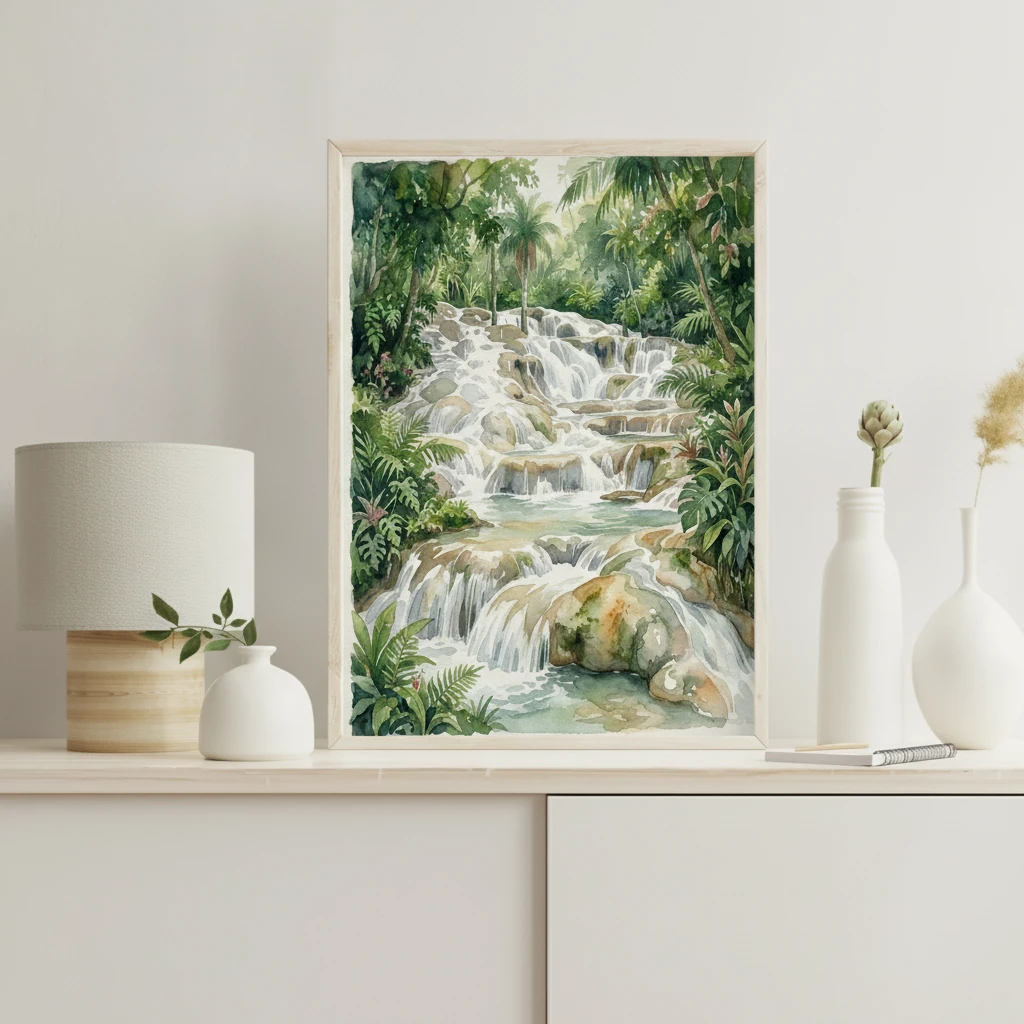 Jamaica Terraced Falls preview 4