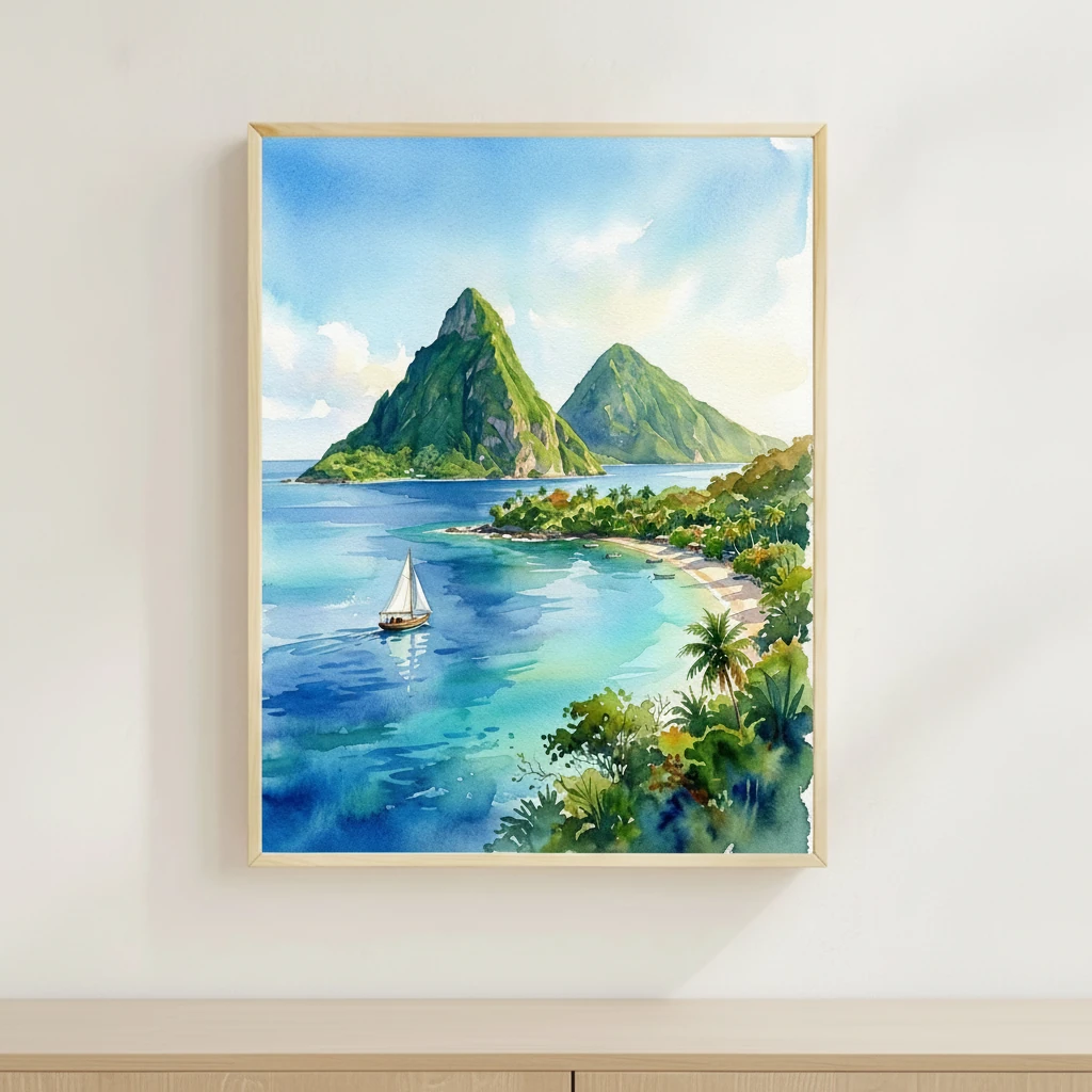 Saint Lucia Pitons Vista preview 2