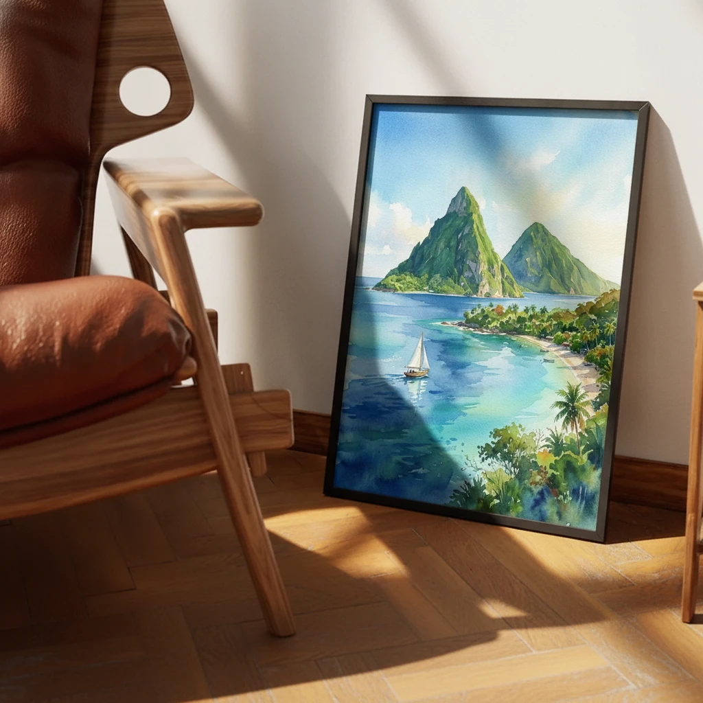 Saint Lucia Pitons Vista preview 3