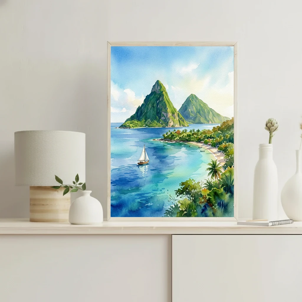 Saint Lucia Pitons Vista preview 4