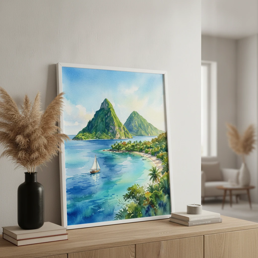 Saint Lucia Pitons Vista preview 5