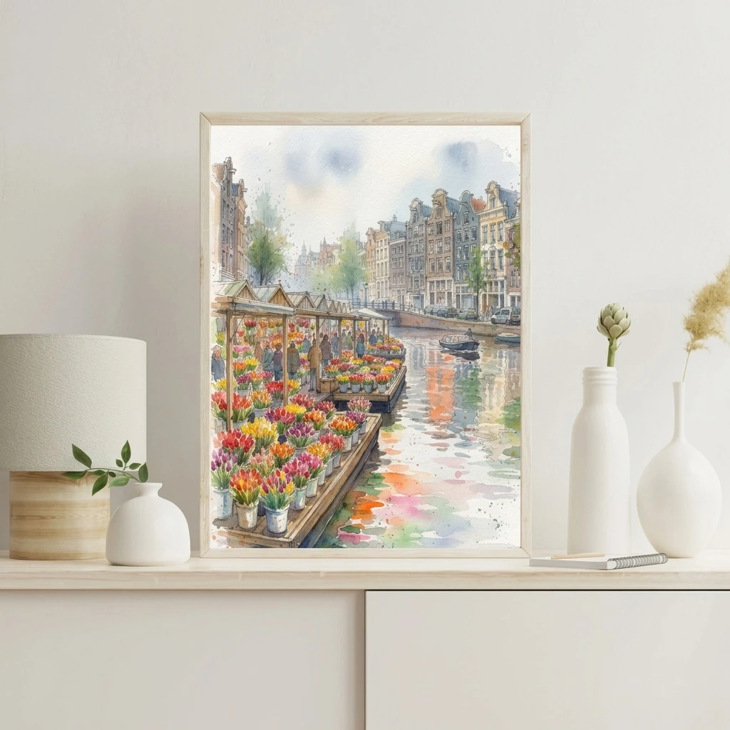 Amsterdam Canal Flower Market preview 4