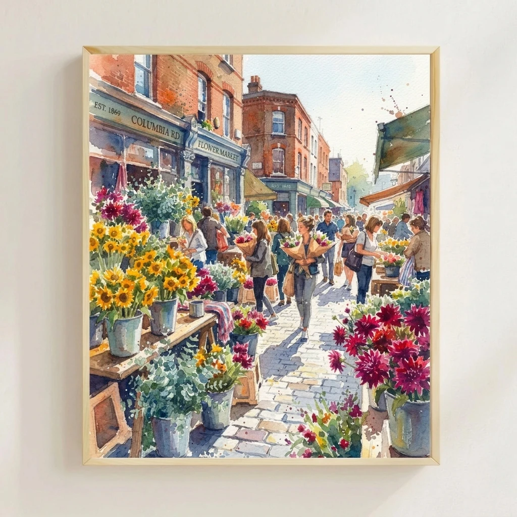 London Sunday Flower Market preview 2