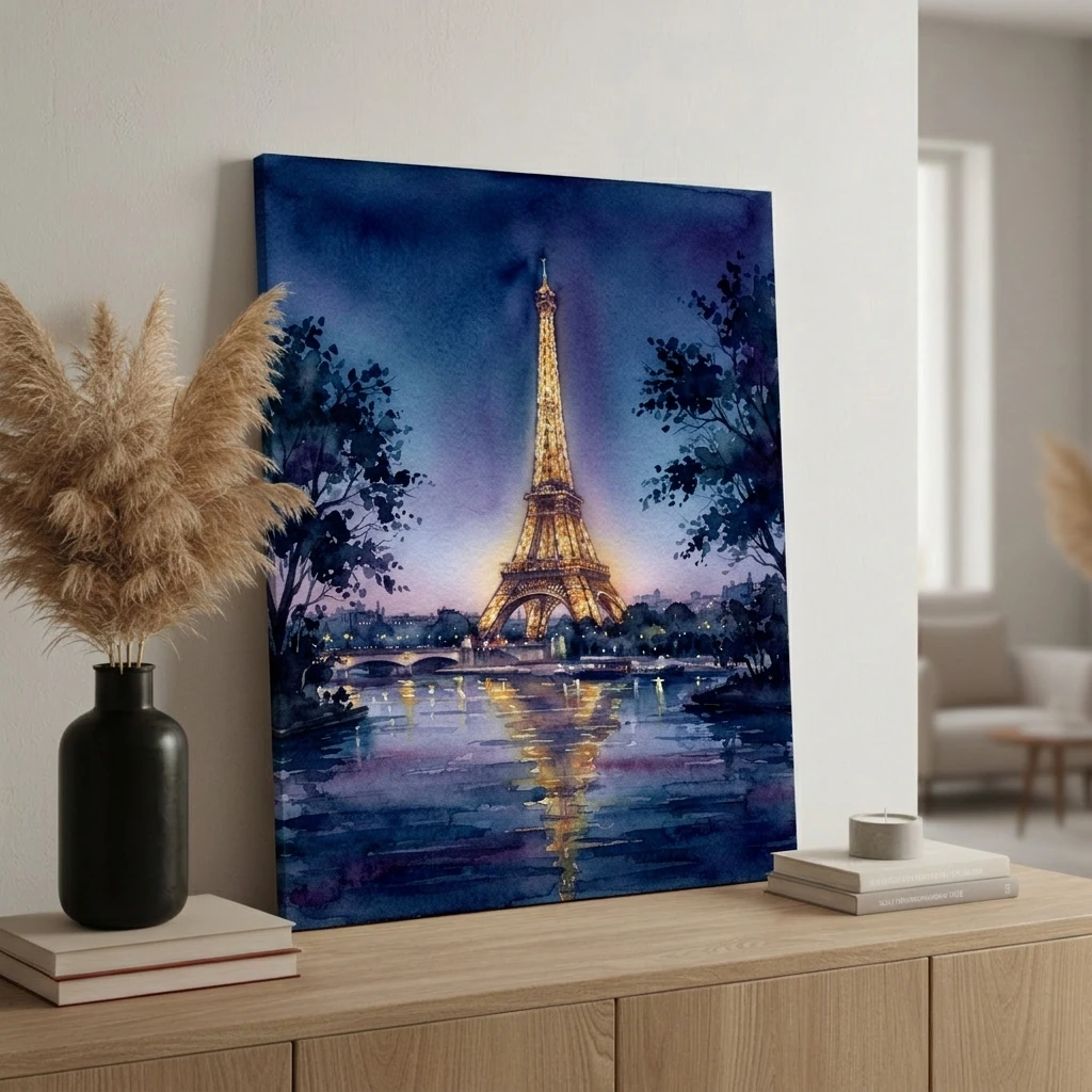 Paris Eiffel Tower Night preview 5