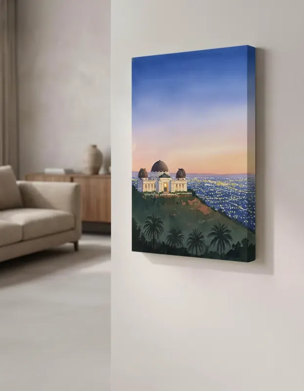 Griffith Observatory: Celestial Beacon print