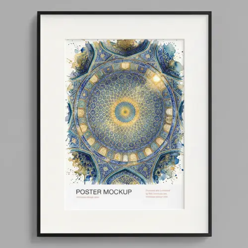 Peacock Dome Pattern print