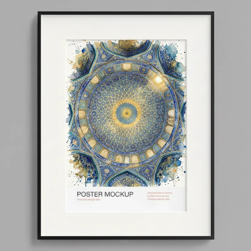 Peacock Dome Pattern print