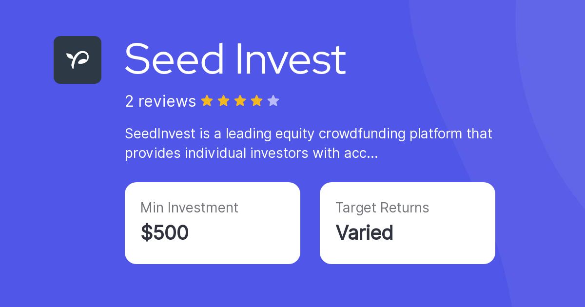 Seedinvest Success Rate