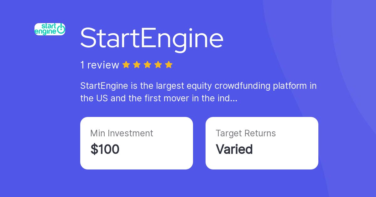 StartEngine Review: Startup Investing