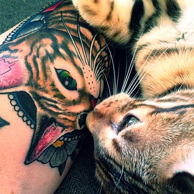 These Bengal Cat Tattoo Are Purrfection!