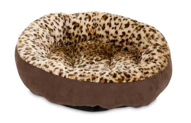 Aspen Pet Round Bed Animal Print