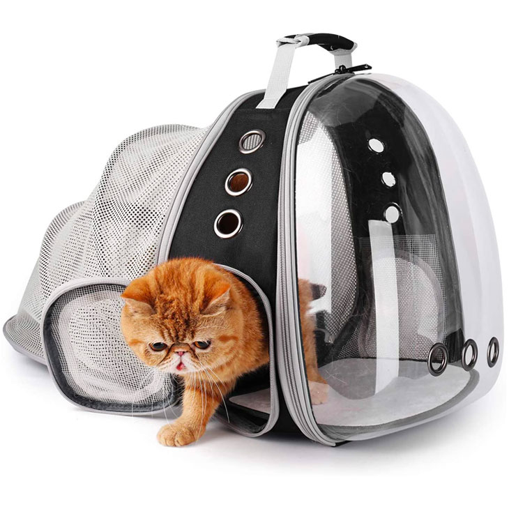 Pet Carrier TSA Airline Approved for Cat Travel Carrier Soft Pink  -Collapsible Under 15 to 19 Pounds,with Honeycomb HRD Bottom,Super  Breathable Mesh