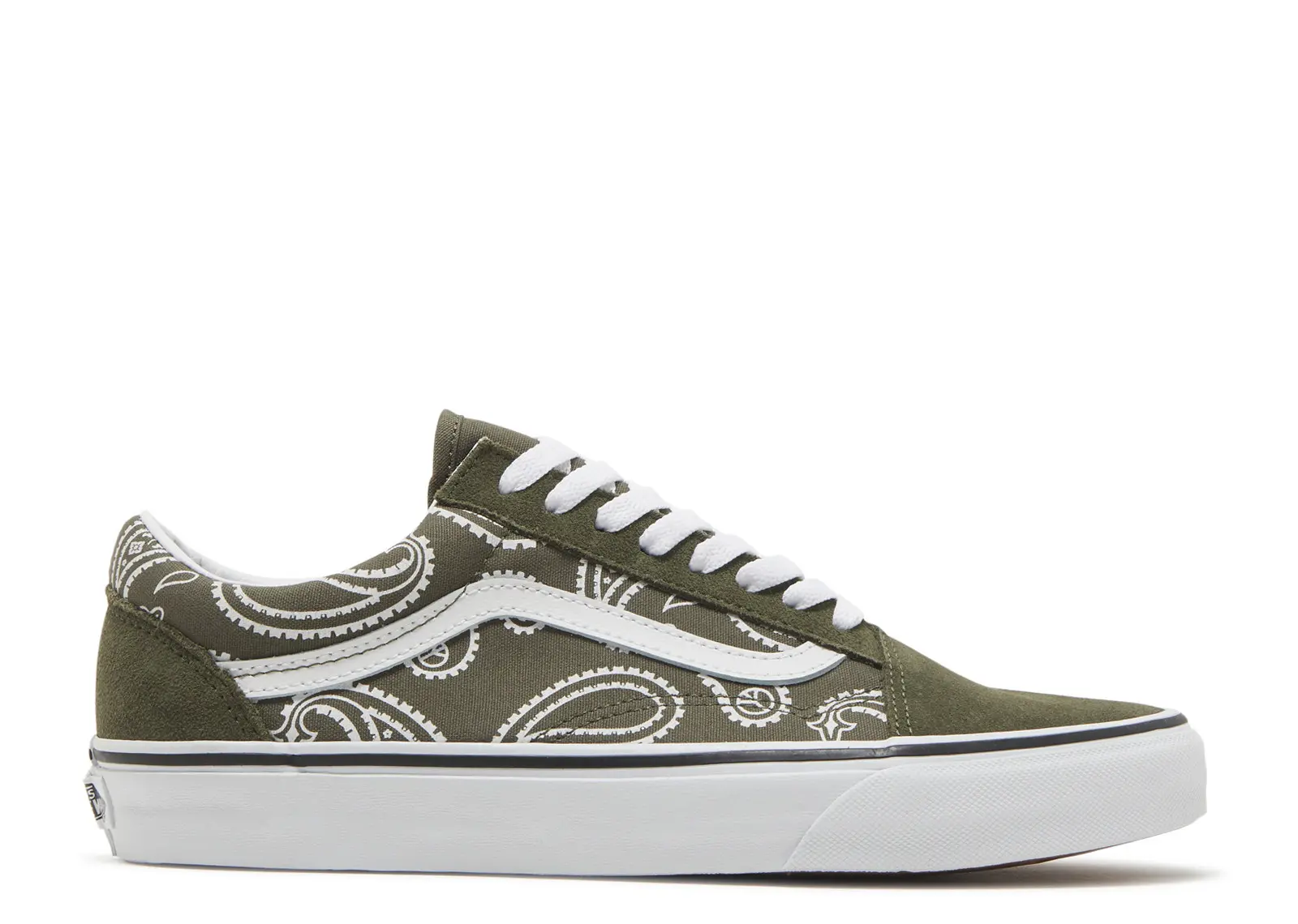 Vans Vans Old Skool 'Peace Paisley - Grape Leaf' | Green | Men's Size 10.5