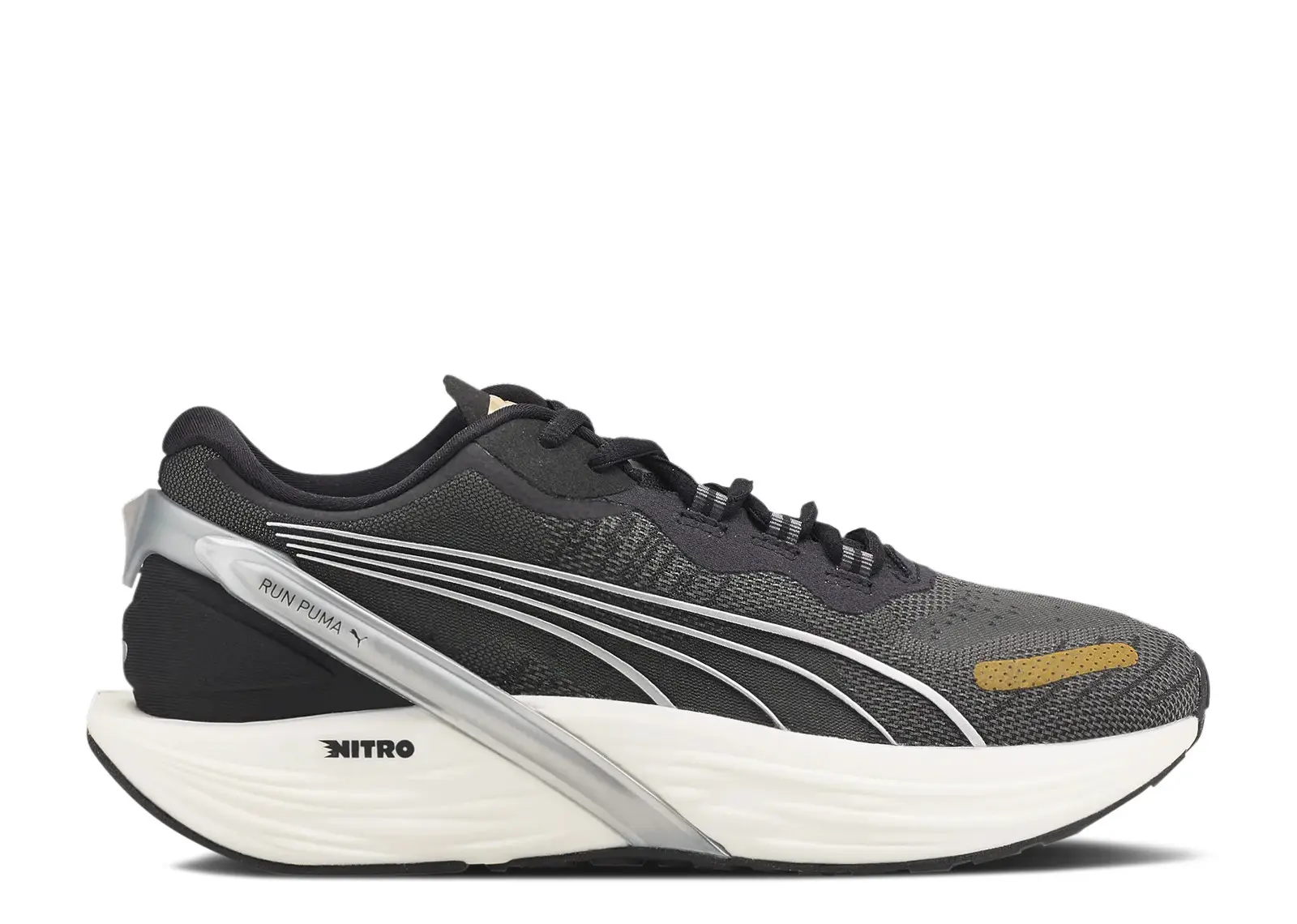 Wmns Run XX Nitro 'Black Metallic Silver' | Black | Women's Size 5.5