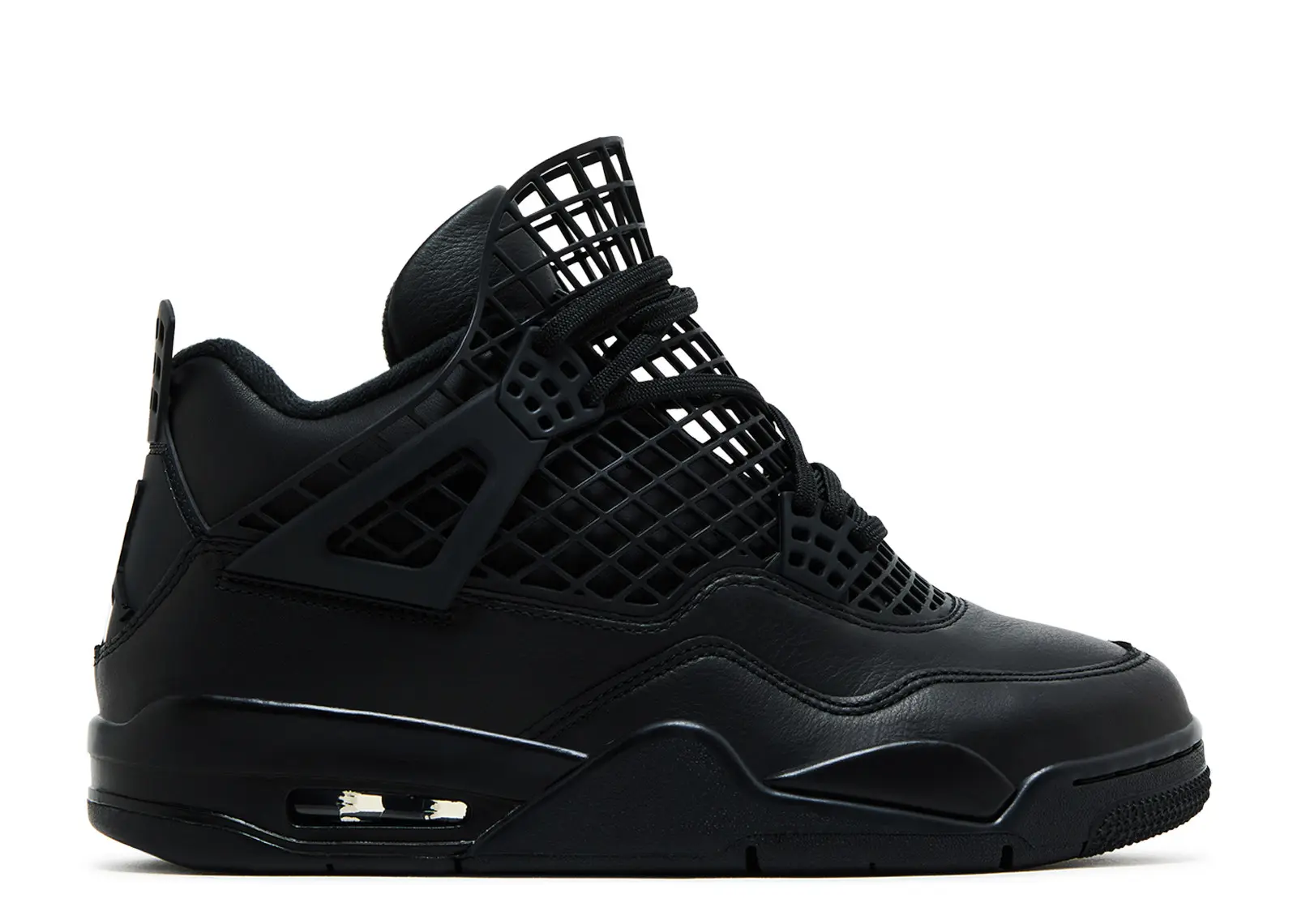 Wmns Air Jordan 4 Retro 'Net - Black' | Black | Women's Size 9.5