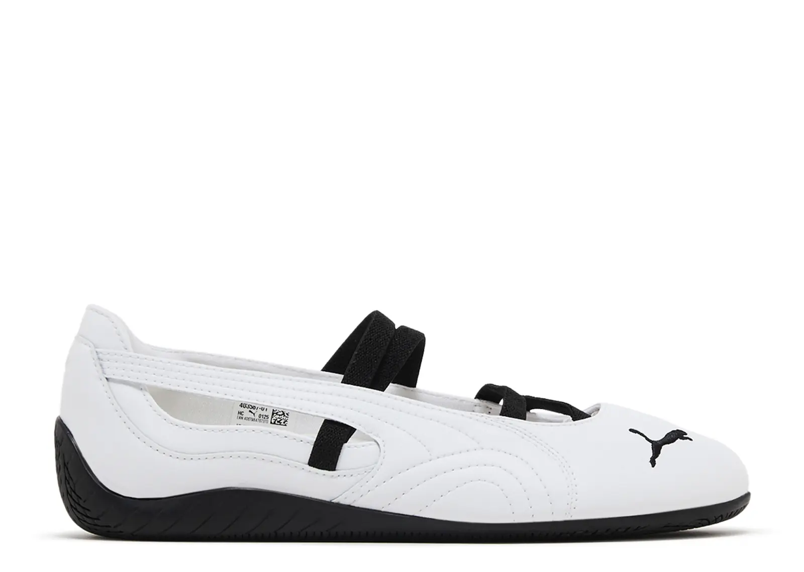 Wmns Speedcat Ballet Leather 'White Black' | White | Women's Size 10.5