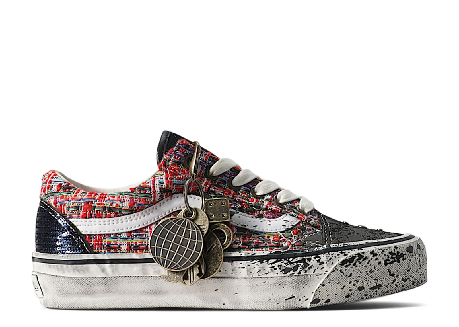 Vans Vans Old Skool Premium Charms 'Red Black' | Men's Size 5