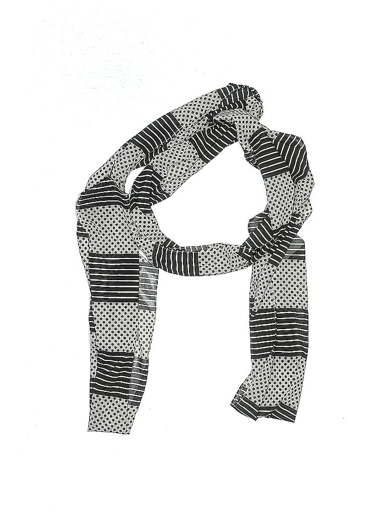 Scarf: Black Houndstooth Accessories
