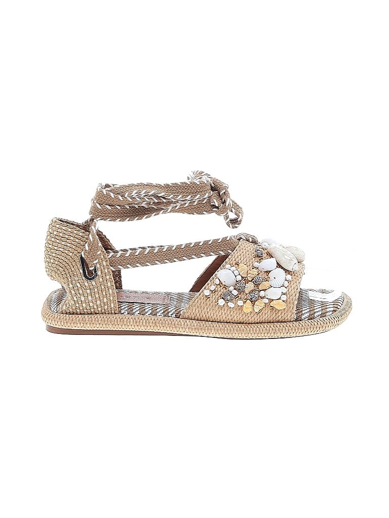 Clergerie Flats: Tan Shoes - Size 37