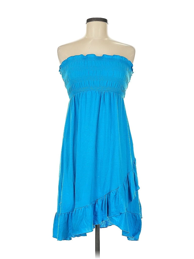 Op Cocktail Dress: Blue Dresses - Used - Size 7
