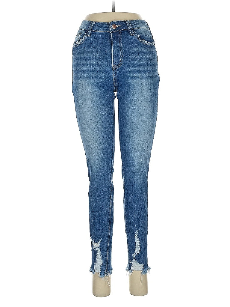 Nature Jeans - High Rise: Blue Bottoms - Size 7