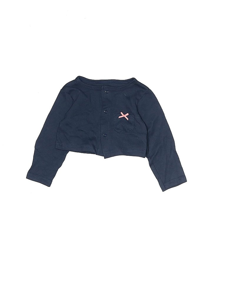 Hb Cardigan Sweater: Blue Tops - Size 9-12 Month