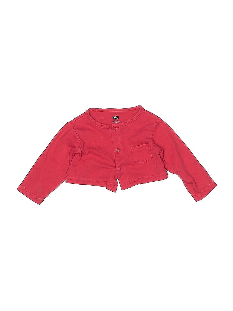 Hb 3/4 Sleeve T-Shirt: Red Tops - Size 9-12 Month