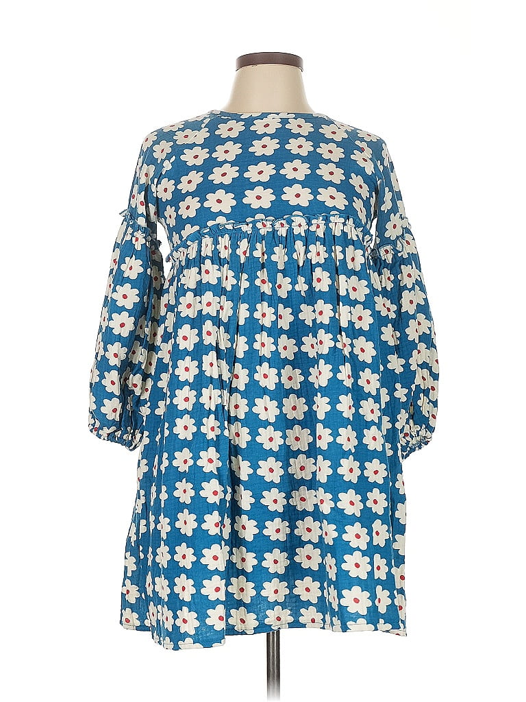 Alice Casual Dress - Popover: Blue Dresses - Used - Size 10