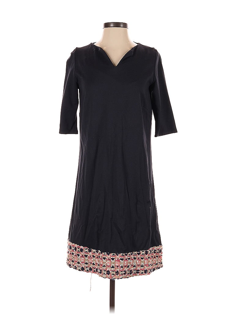 Madderson London Casual Dress - Shift: Black Dresses - Used - Size X-Small