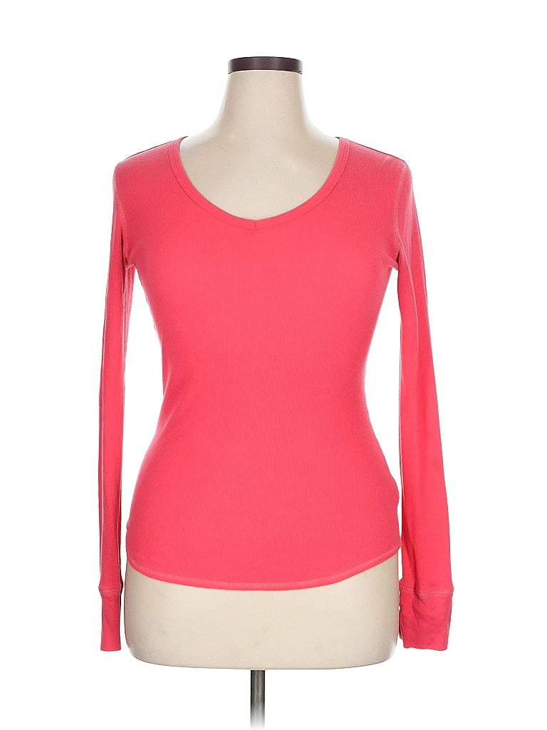 Op Long Sleeve T-Shirt: Pink Tops - Size 15