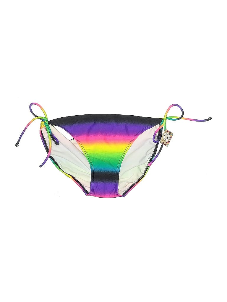 Op Swimsuit Bottoms: Purple Tie-dye Swimwear - Size 11