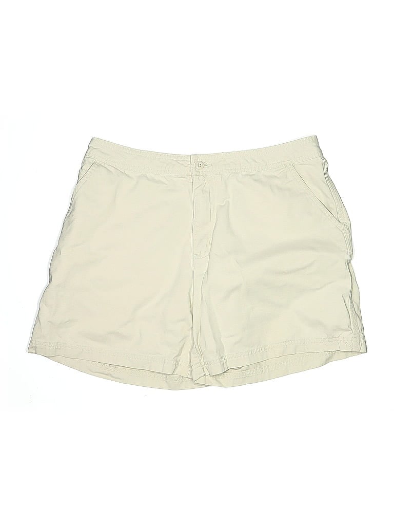 Op Khaki Shorts: Ivory Solid Bottoms - Size 13