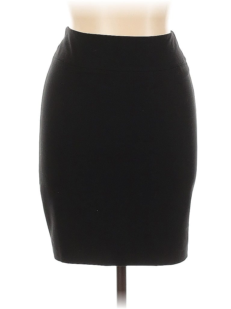 BriO Formal Skirt: Black Solid Bottoms - Size 42
