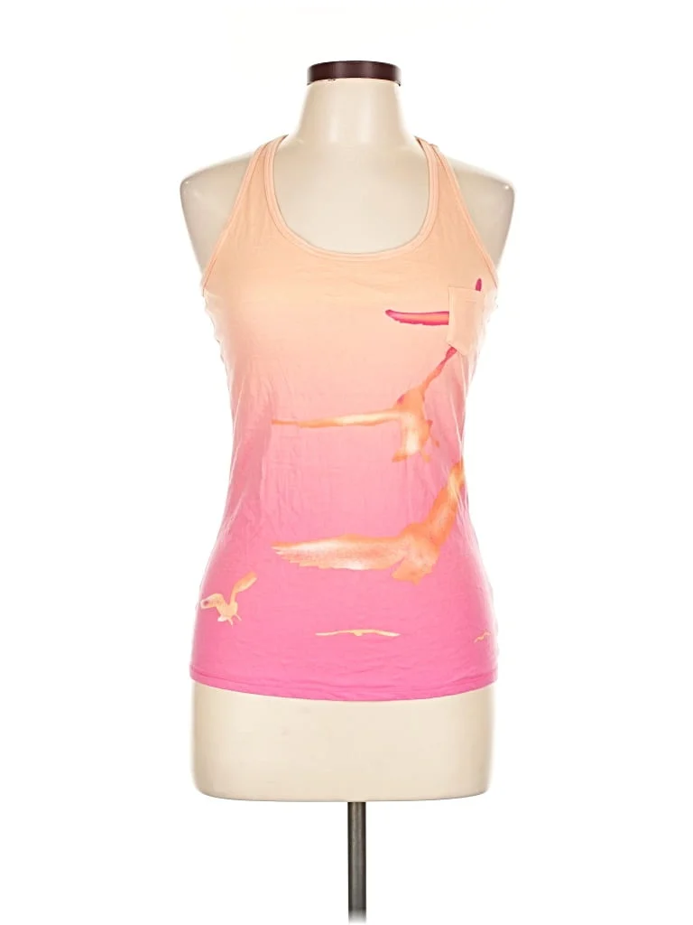 Op Active Tank Top: Pink Activewear - Size 11